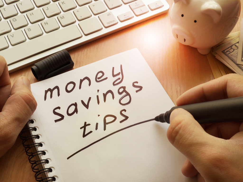 Tips on saving money with a budget
