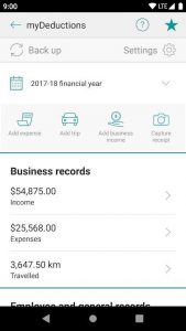myDeductions tool - ATO app