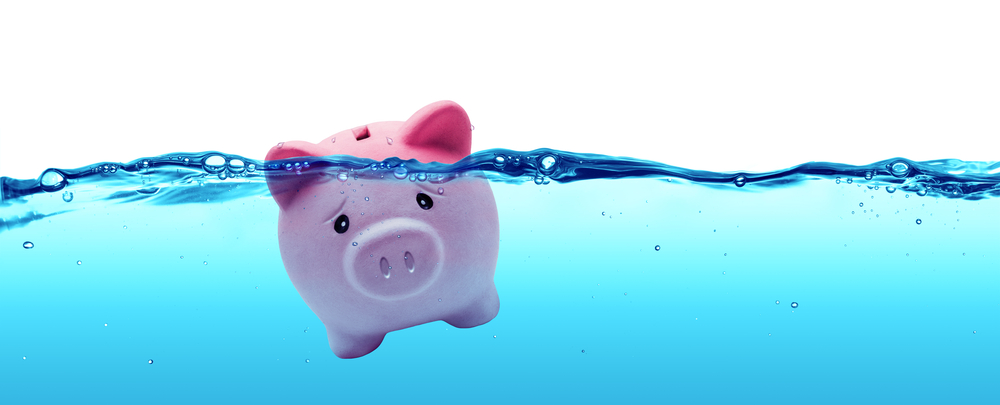 Drowning Piggy Bank | Cigno Loans